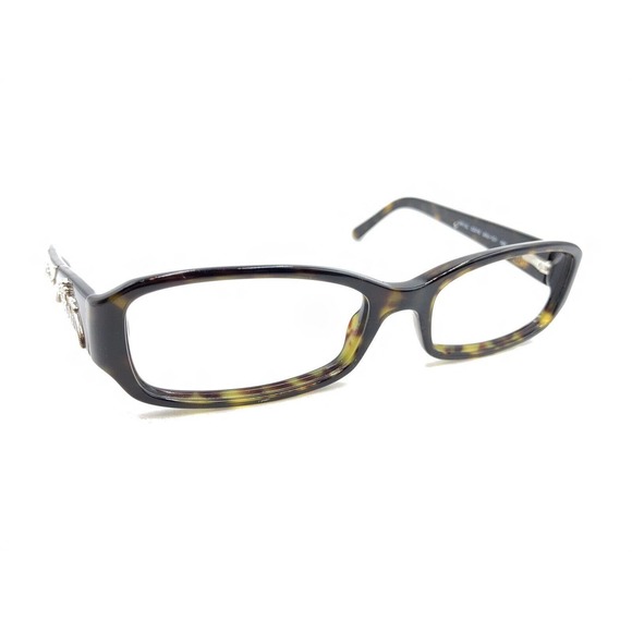 Prada VPR 15L 2AU-1O1 Tortoise Brown Eyeglasses Frames 53-16 135 Italy Designer - Picture 1 of 12